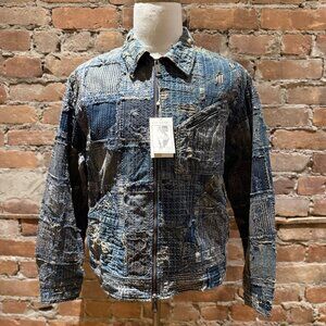 Kapital Kountry Virgin Mary BORO Damaged Denim Jacket